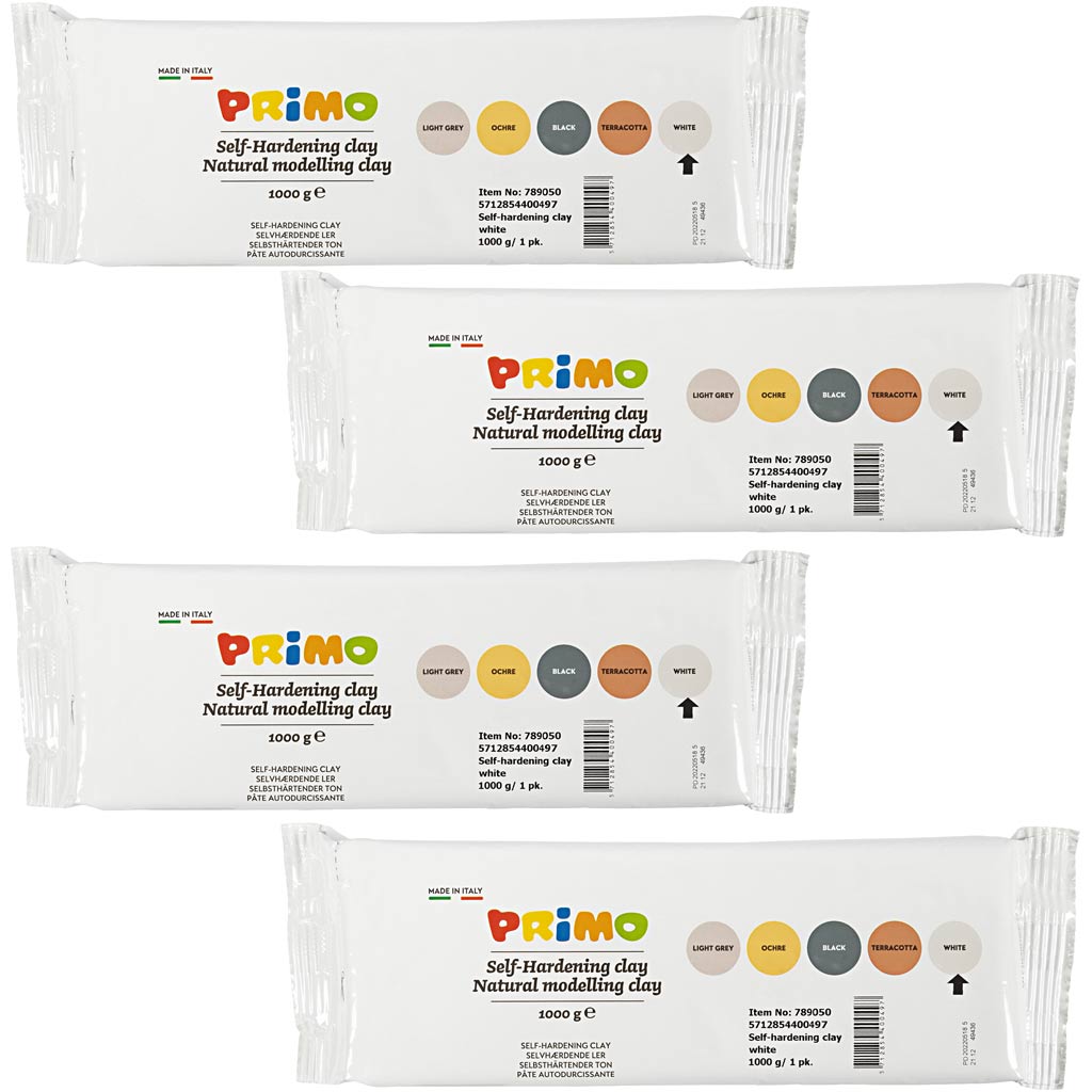 Arcilla autoendurecible blanco 1000 g