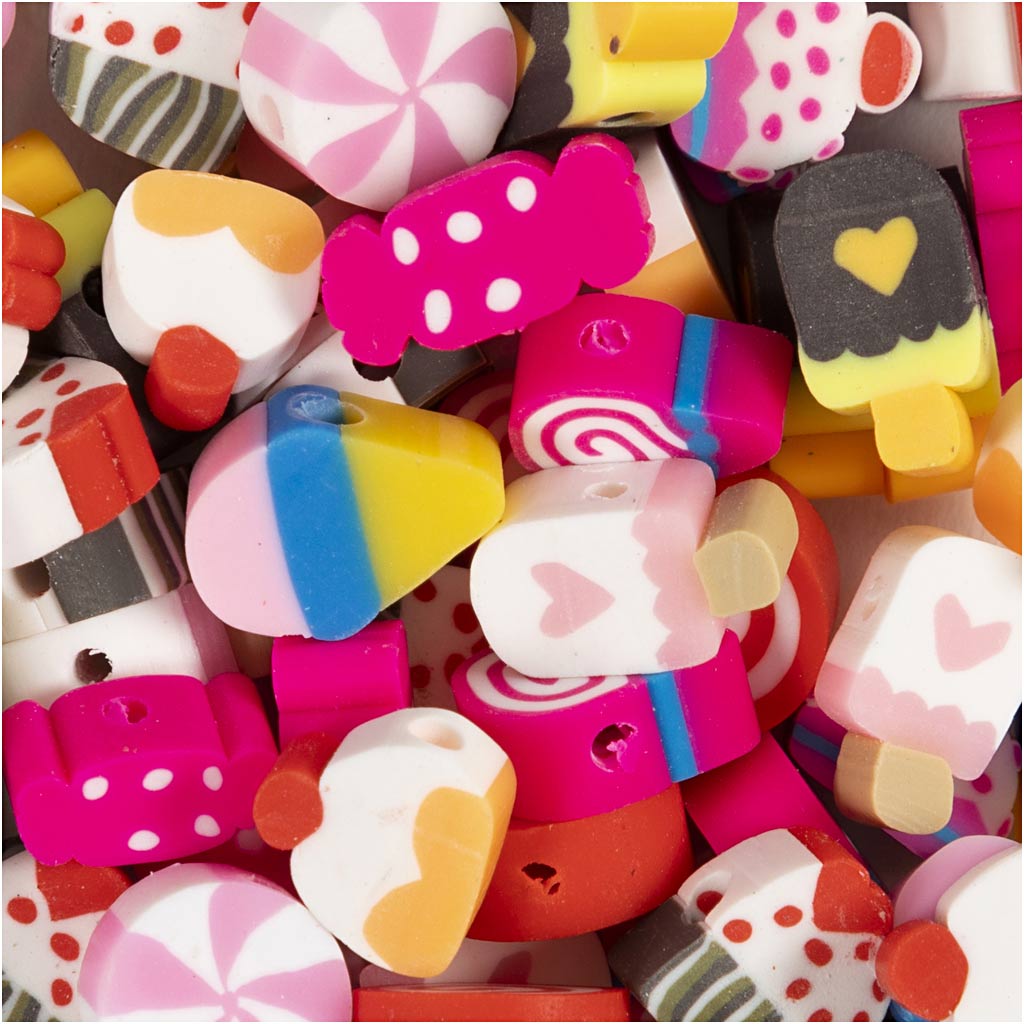 Cuentas figuradas crema 1.5 mm — 200 ud (1 pack)