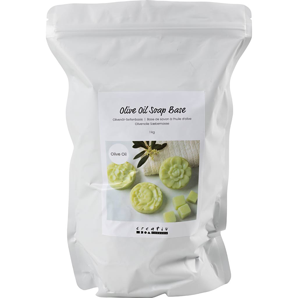Base de jabón de aceite de oliva 1000 g