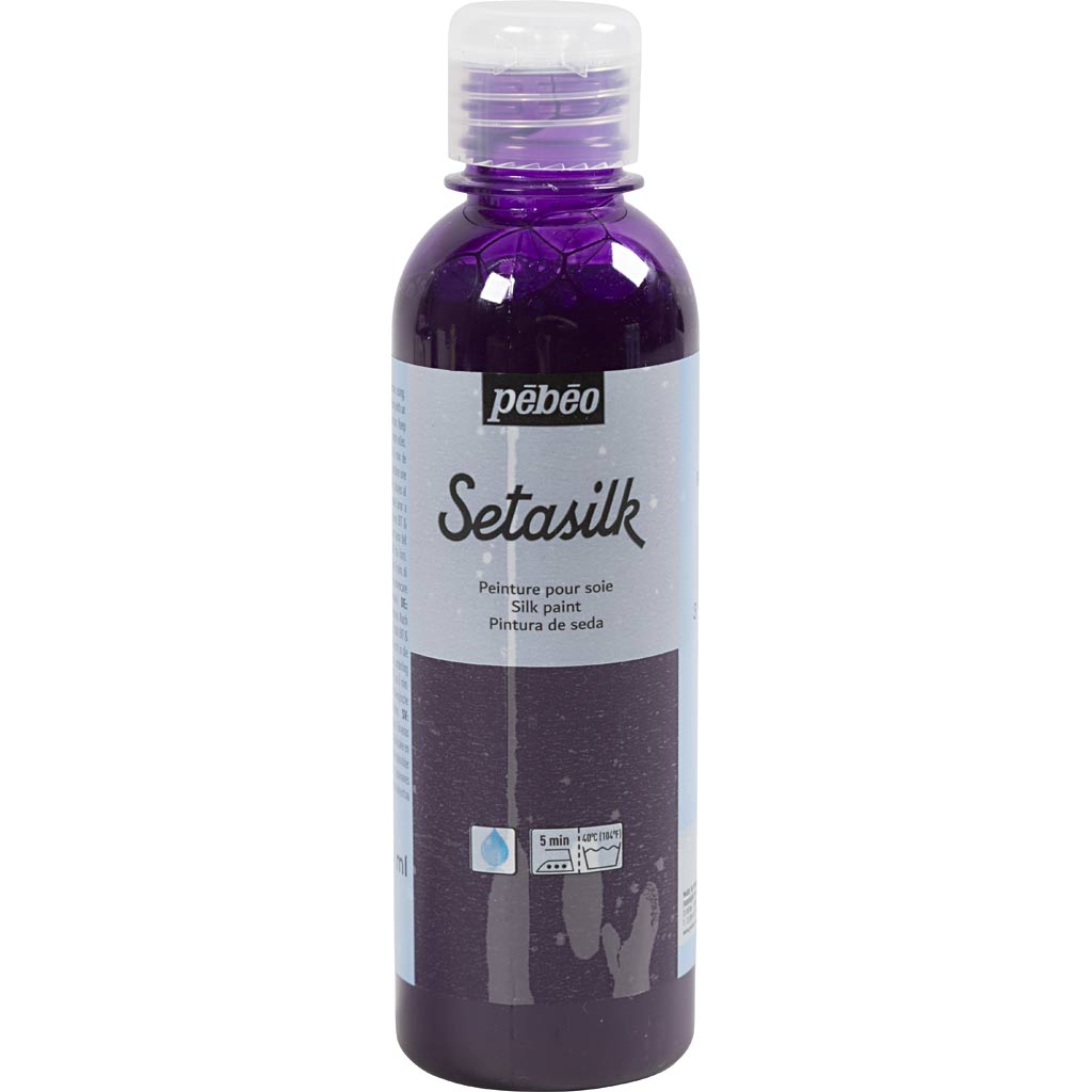 Pintura para seda Textil violeta 250 ml