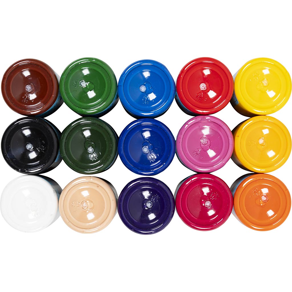 Pintura textil colores surtidos 500 ml