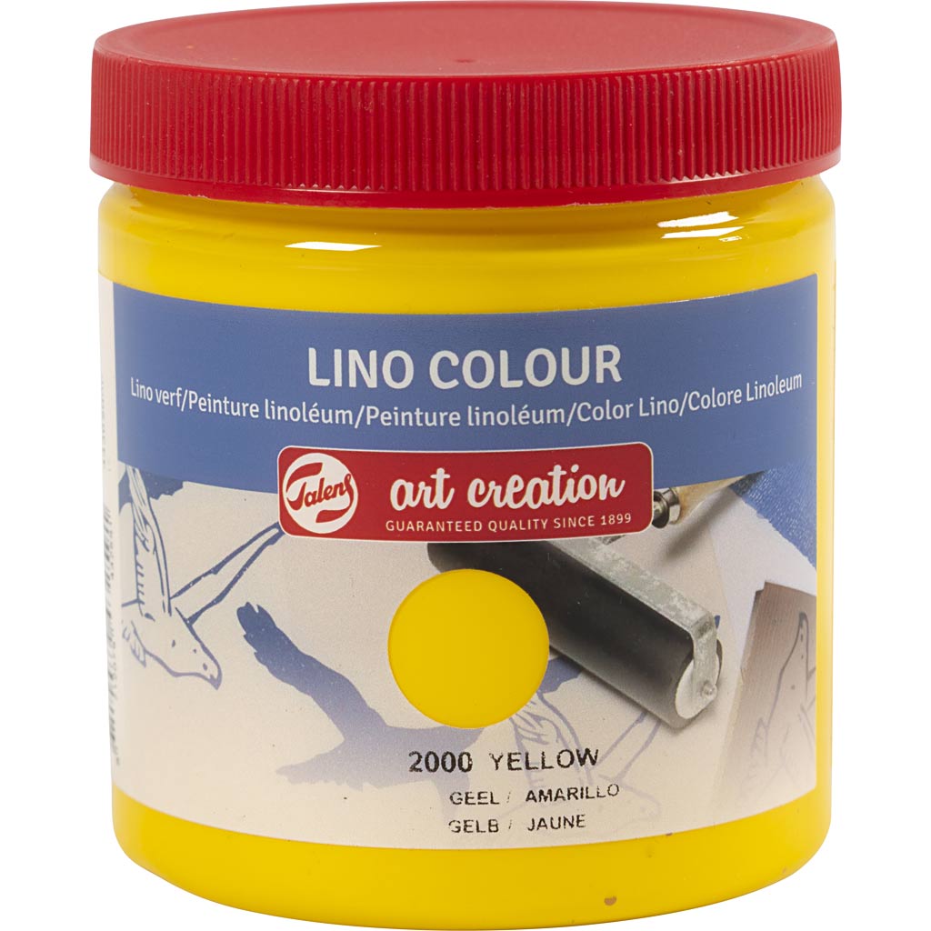 Tinta para linograbado amarillo 250 ml