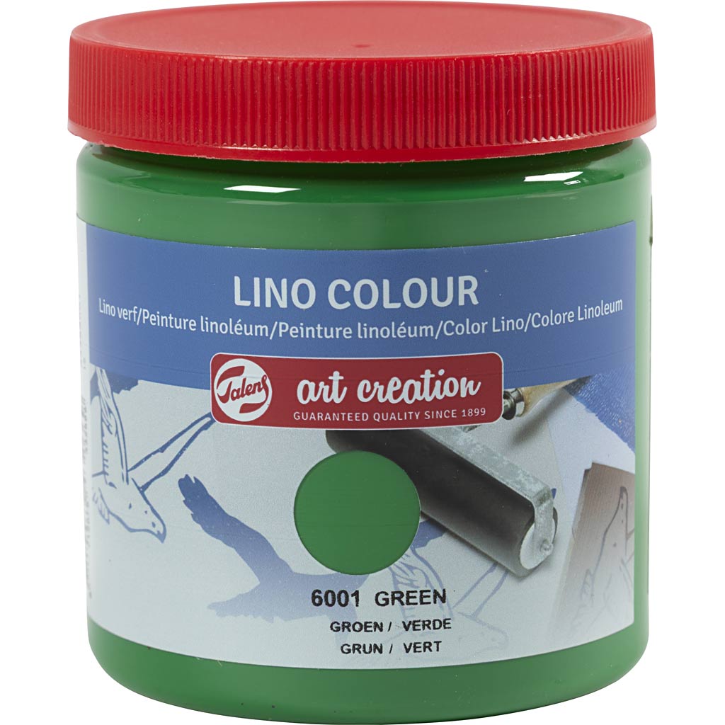 Tinta para linograbado verde 250 ml