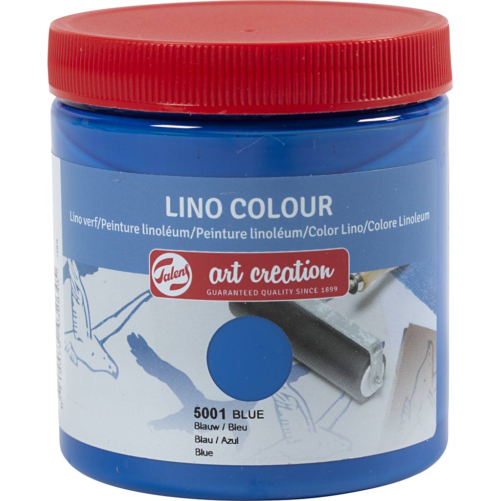 Tinta para linograbado azul 250 ml