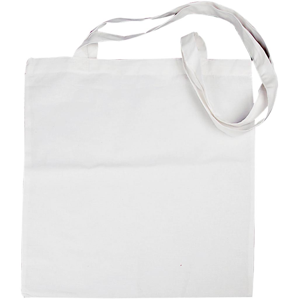 Tote bag blanco 38x42 cm 130 g — 20 ud (1 pack)
