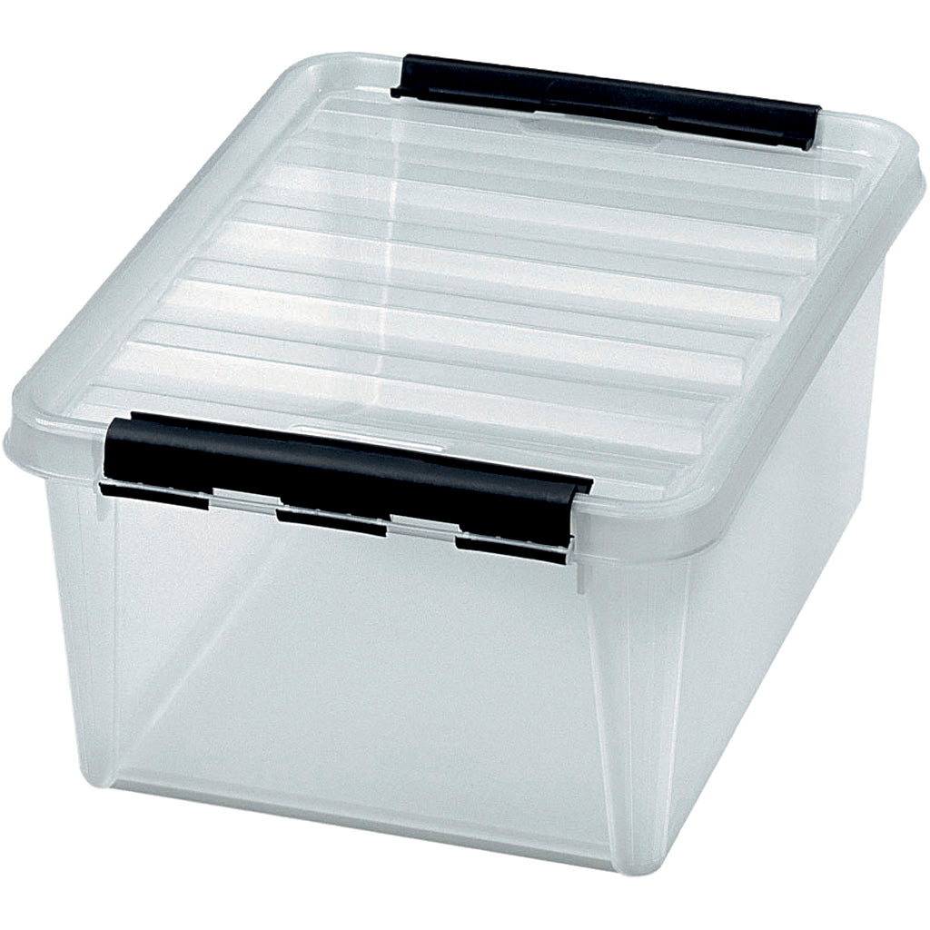 Caja de almacenamiento con tapa — 1 ud