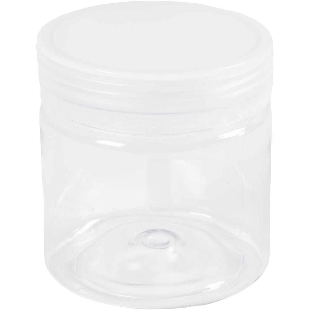 Tarros de plástico ⌀ 6.5 cm 180 ml — 10 ud (1 pack)