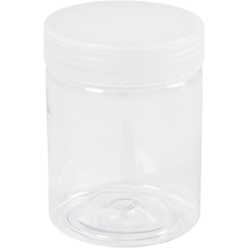 Tarros de plástico ⌀ 6.5 cm 250 ml — 10 ud (1 pack)