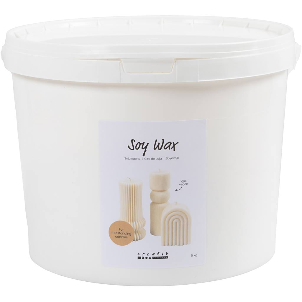 Cera de soja crema