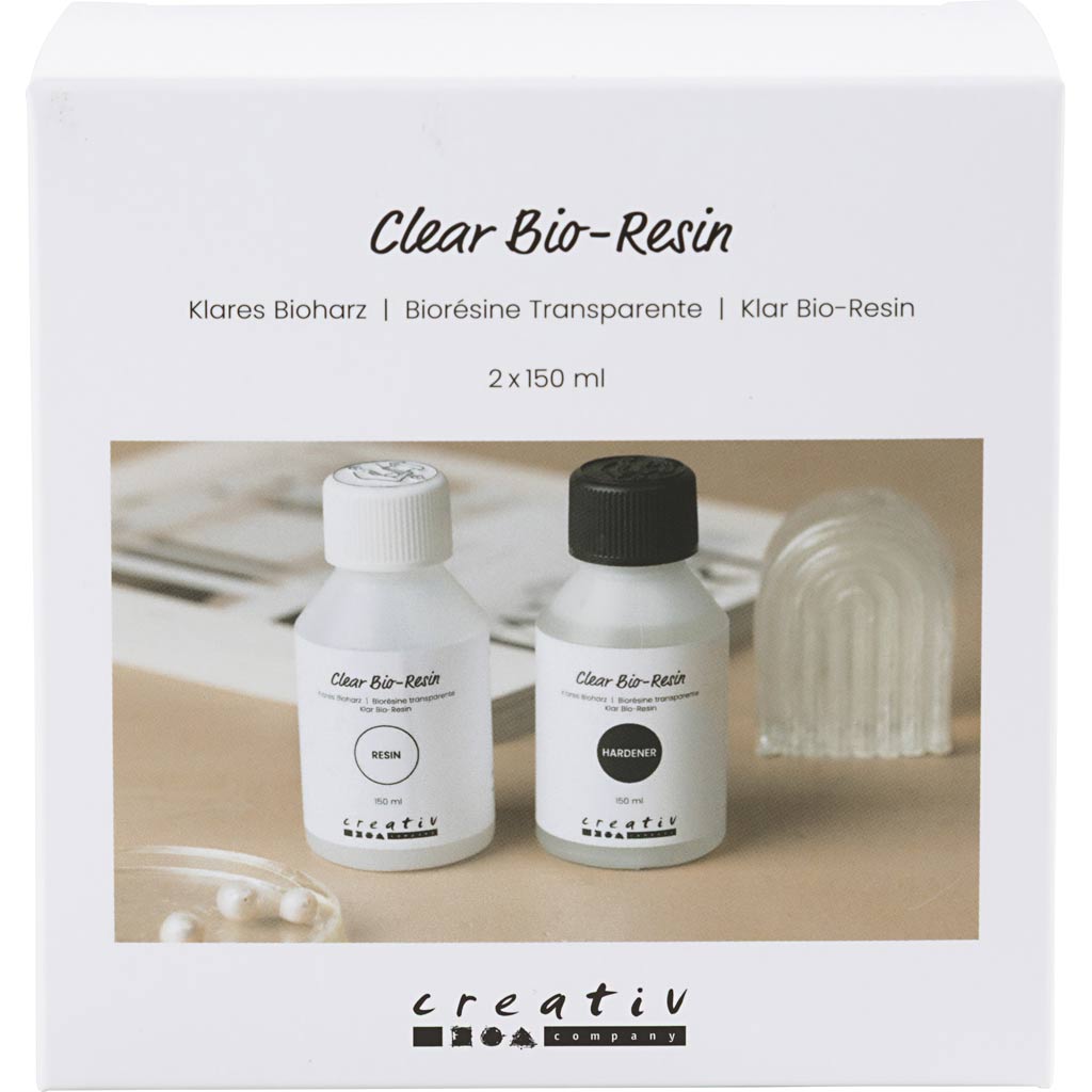 Bio-resina transparente transparente 150 ml