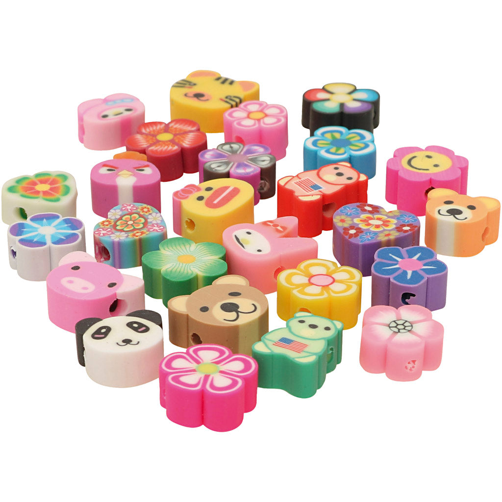 Cuentas de animales y flores 1.5 mm