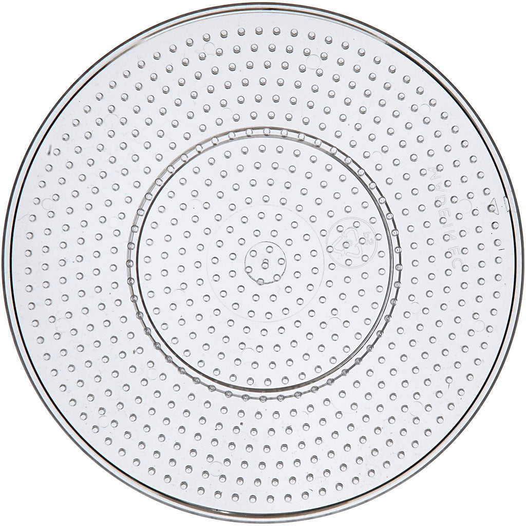 Base para cuentas fusibles transparente ⌀ 15 cm — 10 ud (1 pack)