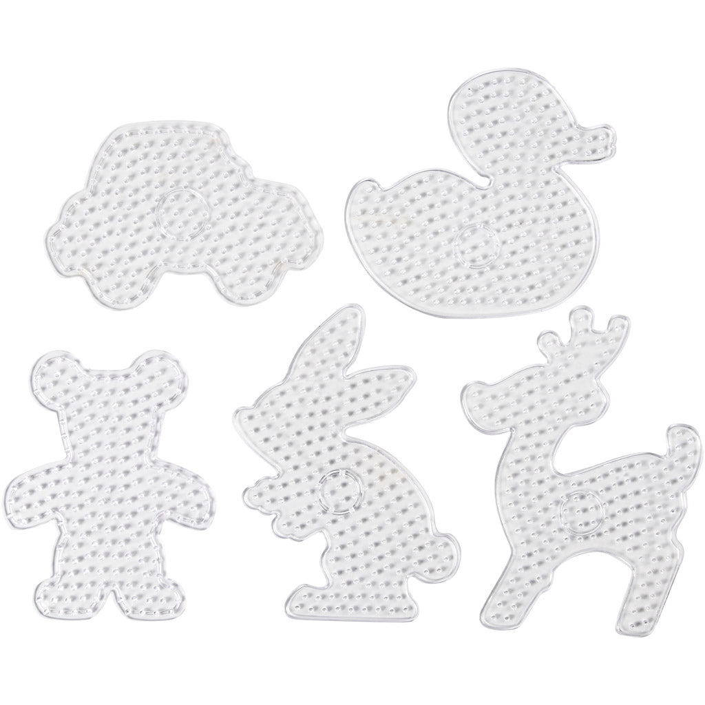 Base para cuentas fusibles transparente — 5 ud (1 pack)