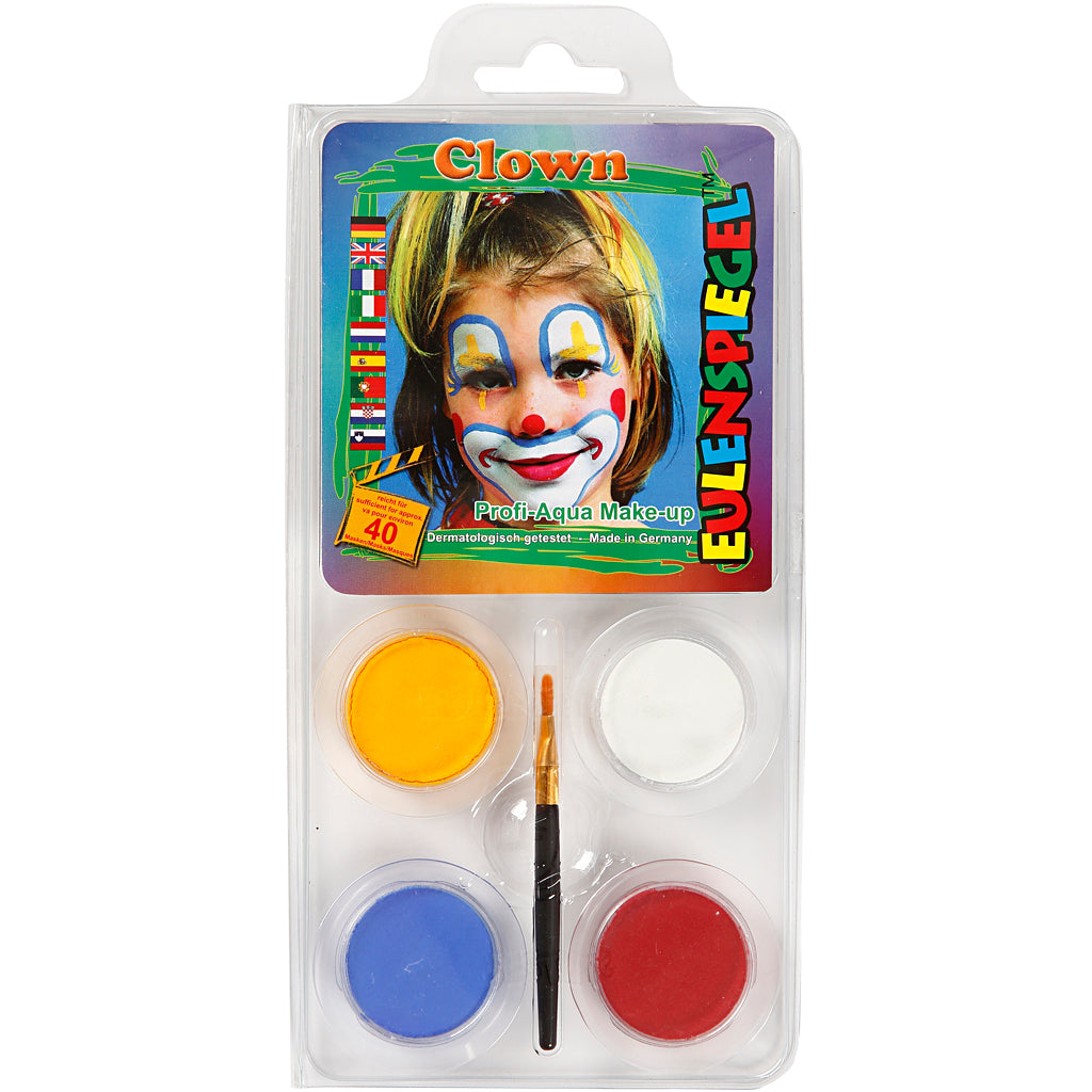 Set maquillaje Eulenspiegel con motivos colores surtidos — 1 set