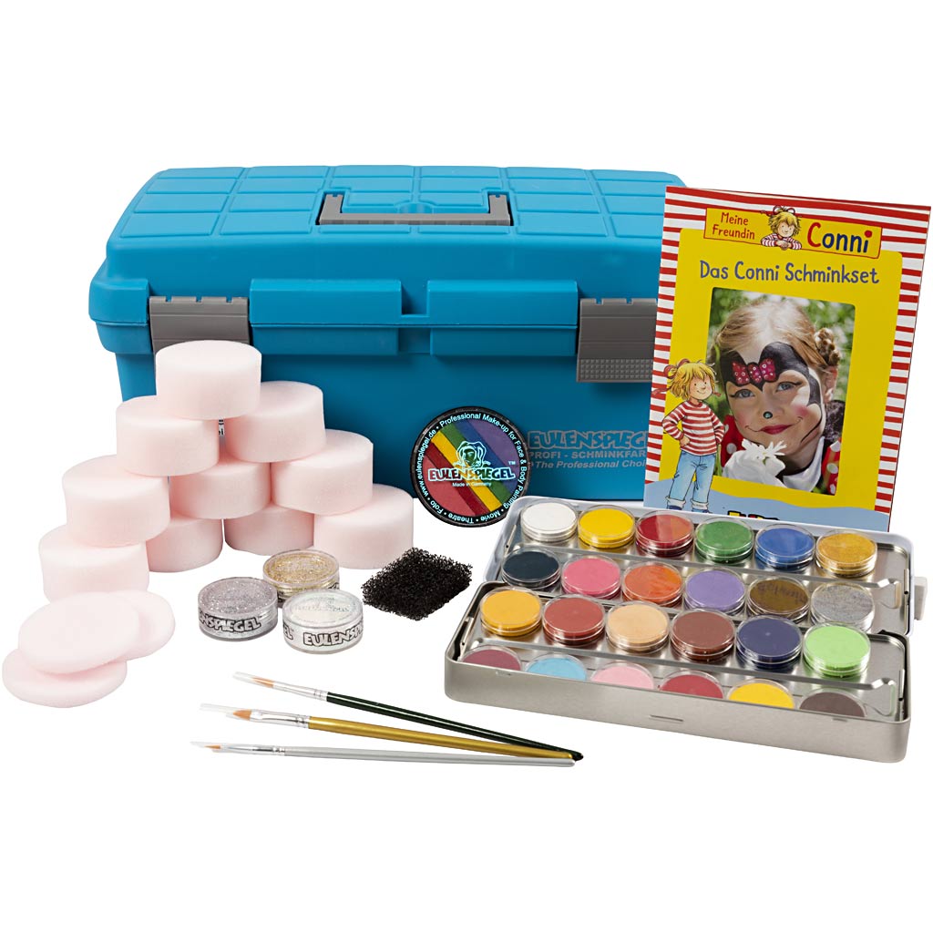 Set maquillaje Eulenspiegel con motivos colores surtidos — 1 set