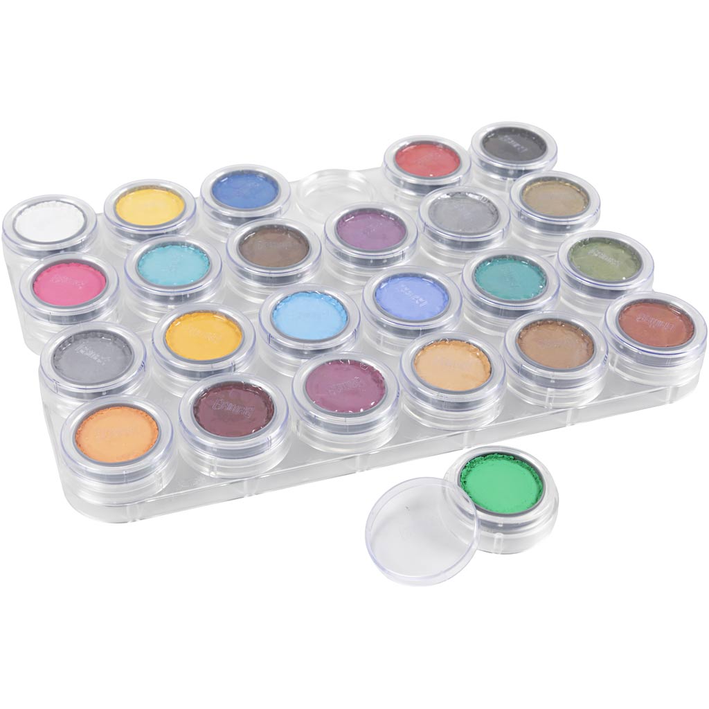 Paleta de maquillaje al agua colores surtidos 2.50 ml