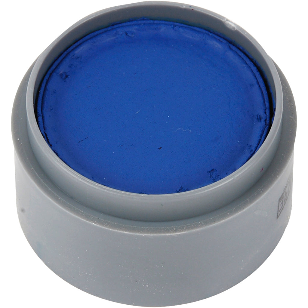 Maquillaje facial al agua azul oscuro 15 ml