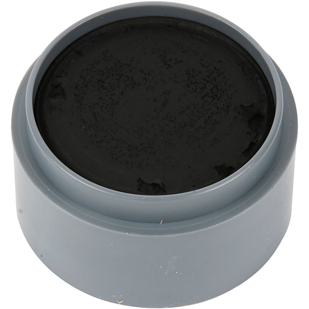 Maquillaje facial al agua negro 15 ml