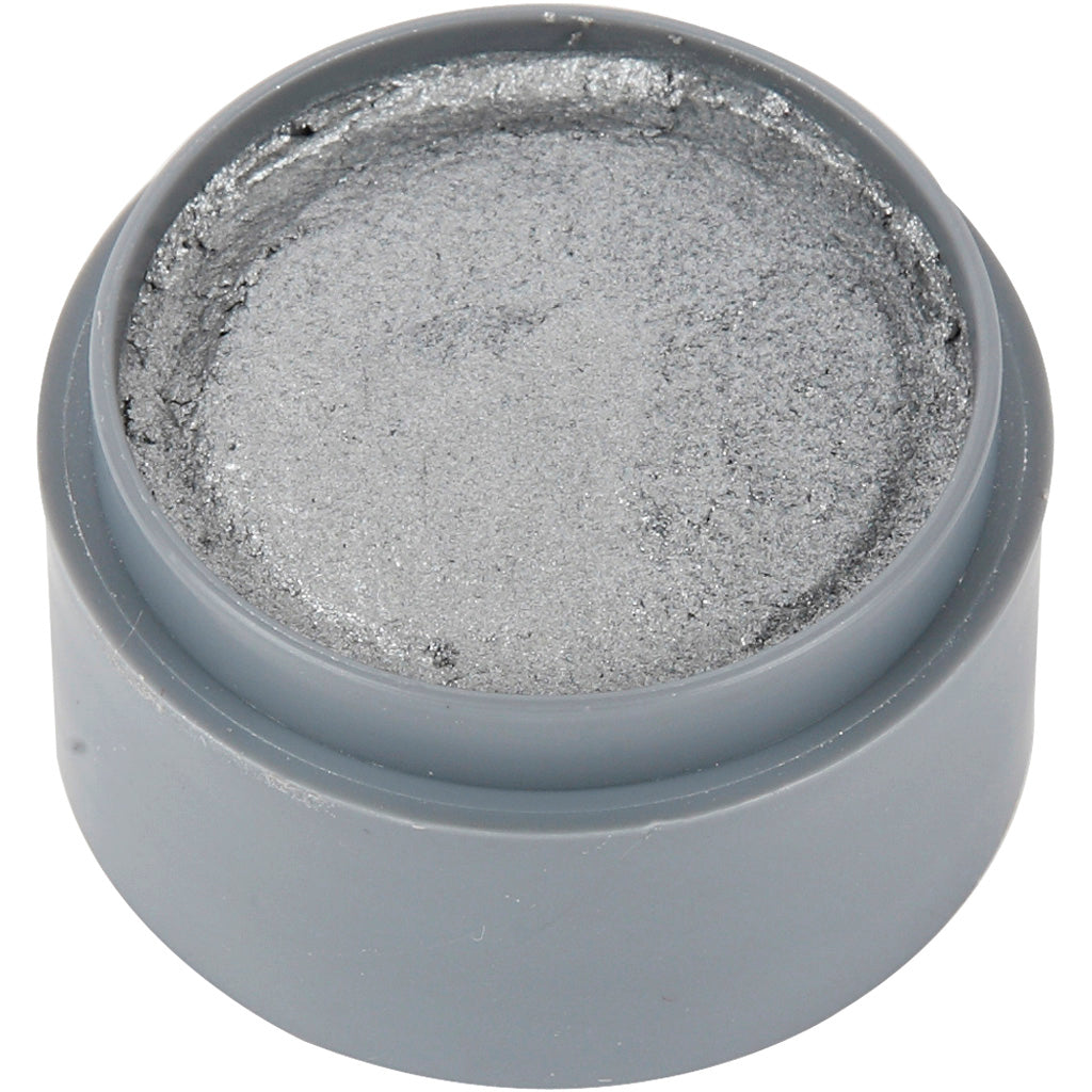 Maquillaje facial al agua plateado 15 ml