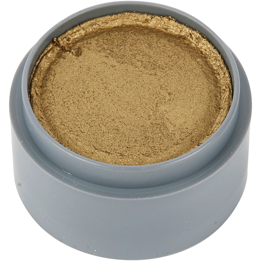 Maquillaje facial al agua dorado 15 ml