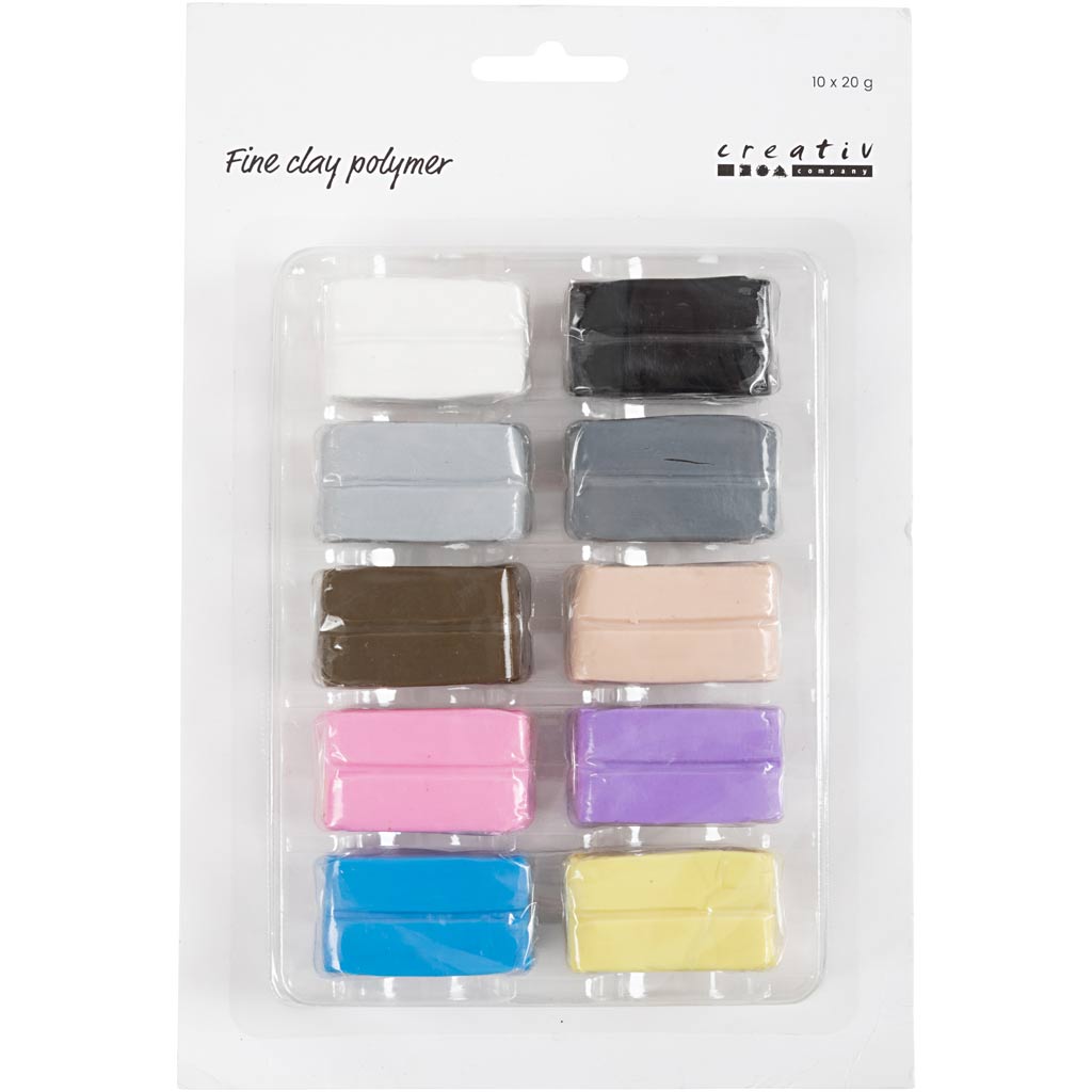 Pasta polimérica fina colores pastel 20 g