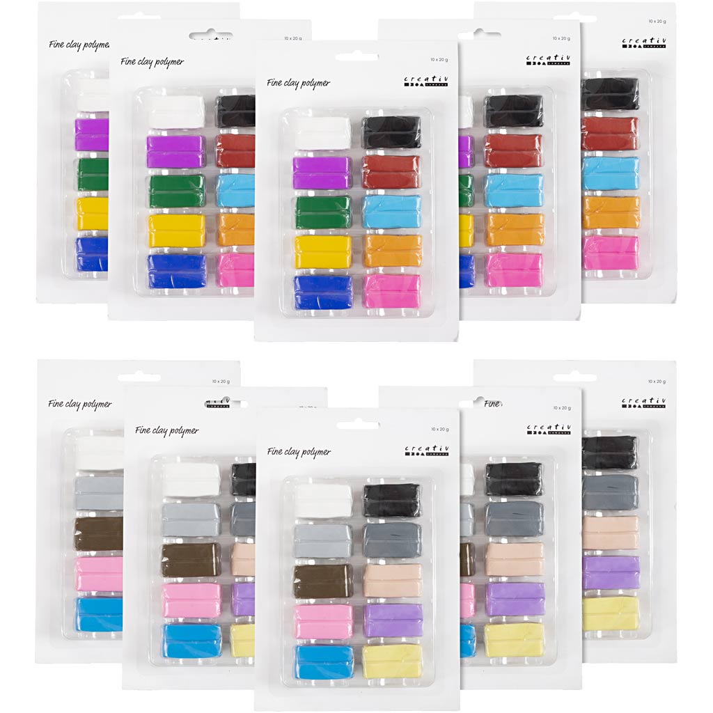 Pasta polimérica fina colores pastel 20 g