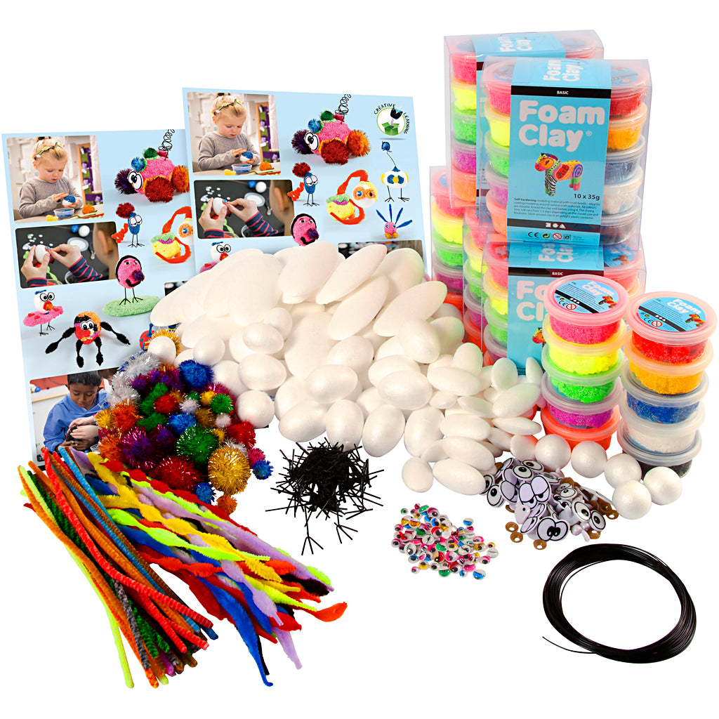 Kit grupal: figuras Foam Clay — 1 pack