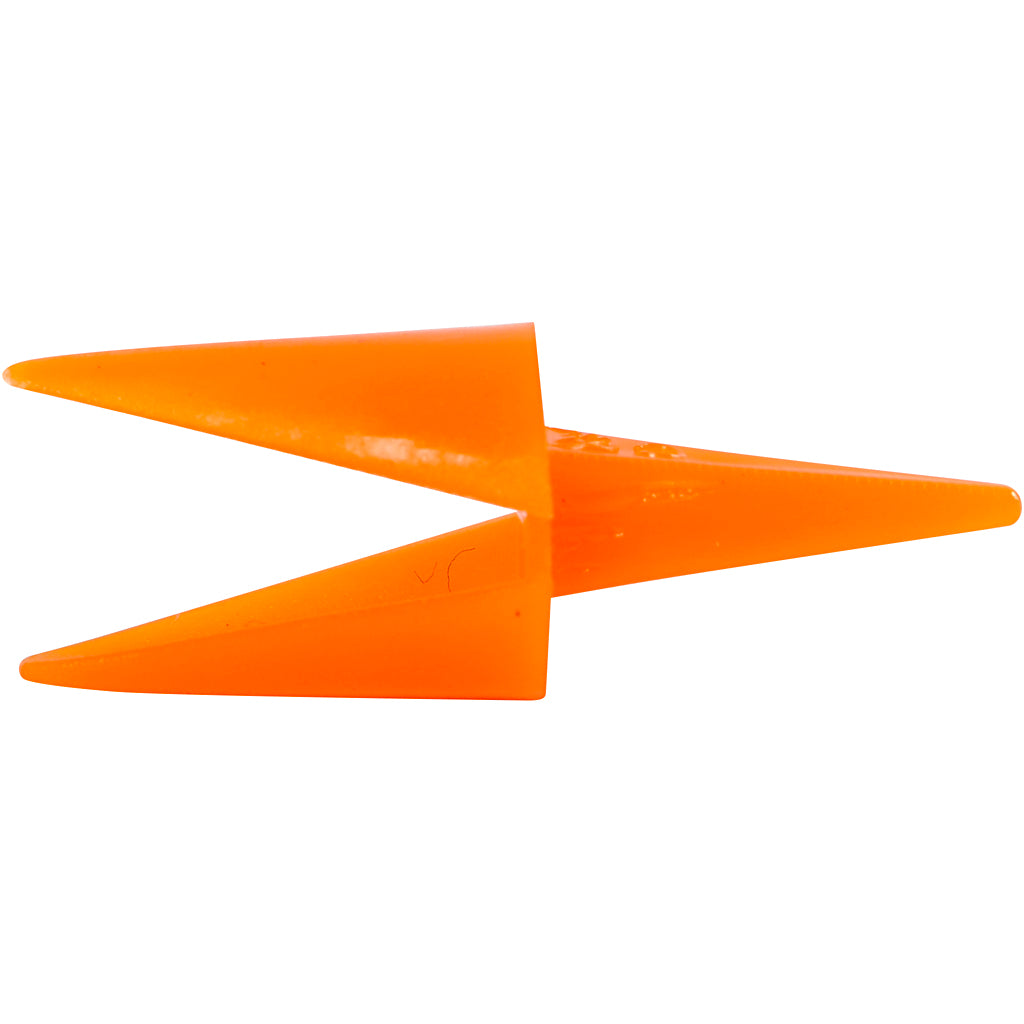 Picos de gallina naranja L: 30 mm — 50 ud (1 pack)
