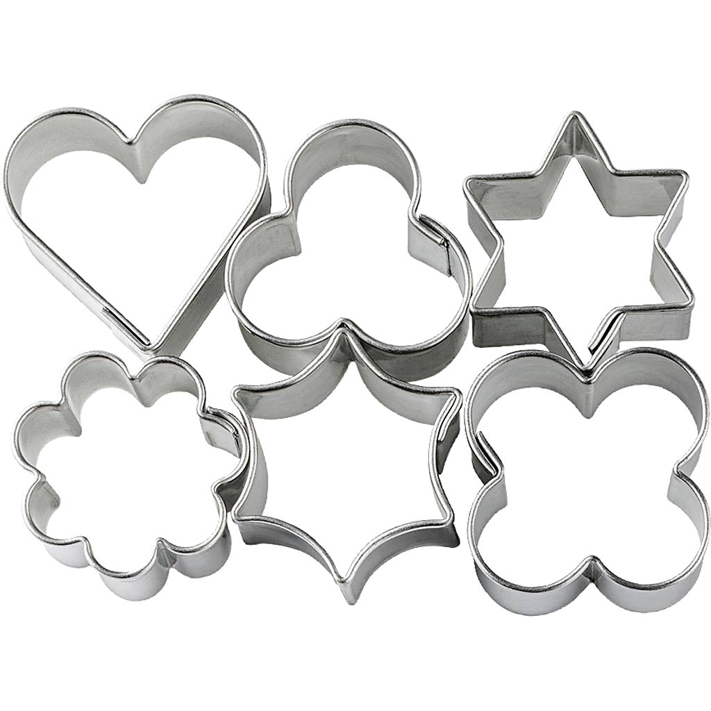 Cortadores FIMO con formas — 6 ud (1 pack)