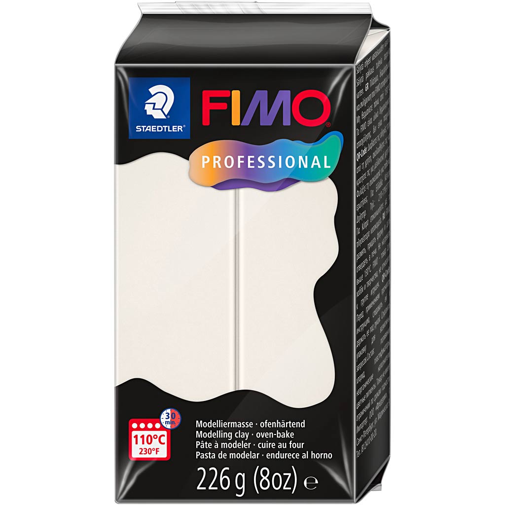 Pasta FIMO Professional Jewellery blanco 226 g