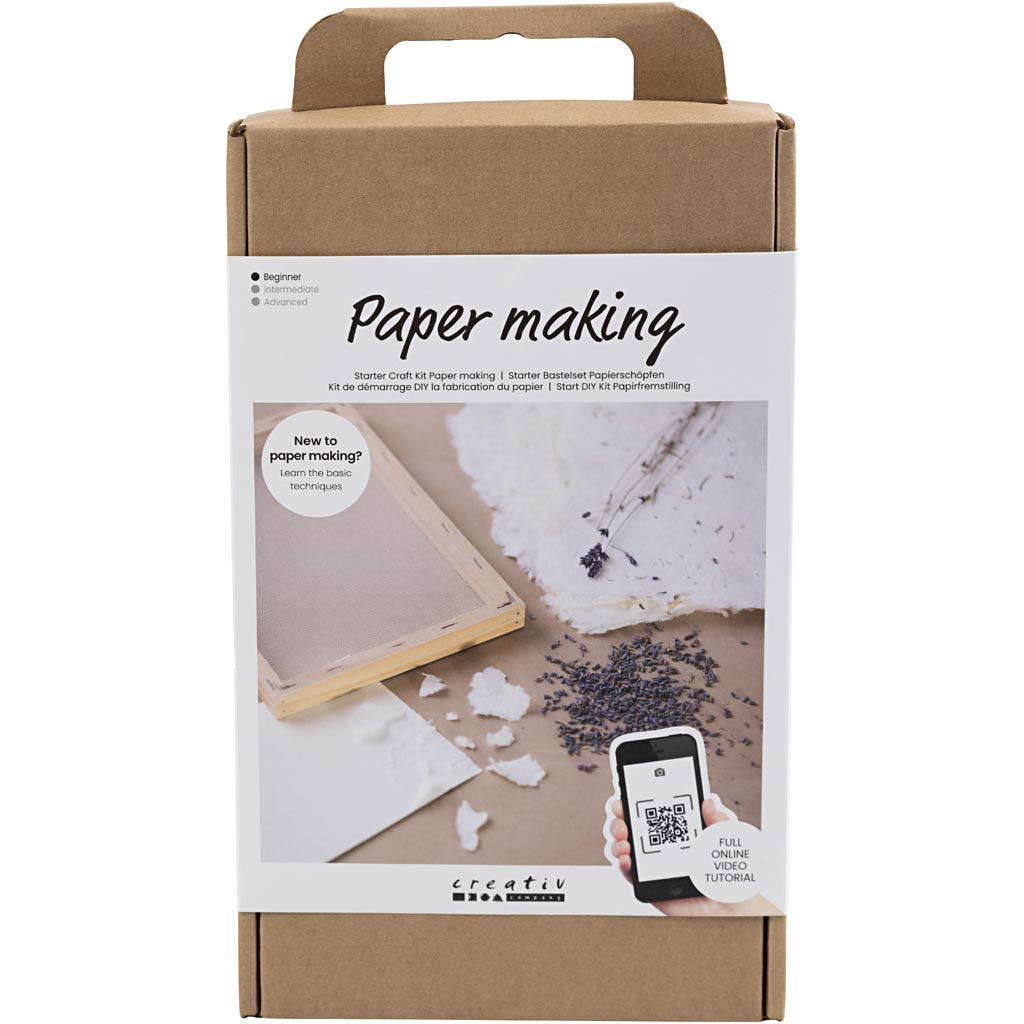 Kit de iniciación papel artesano — 1 pack
