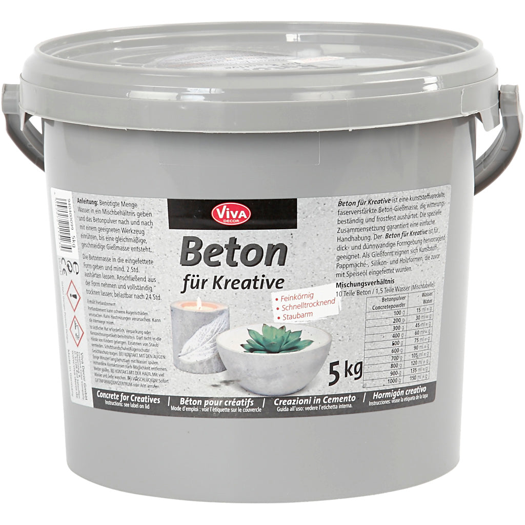 Hormigón Hobby gris 5000 g