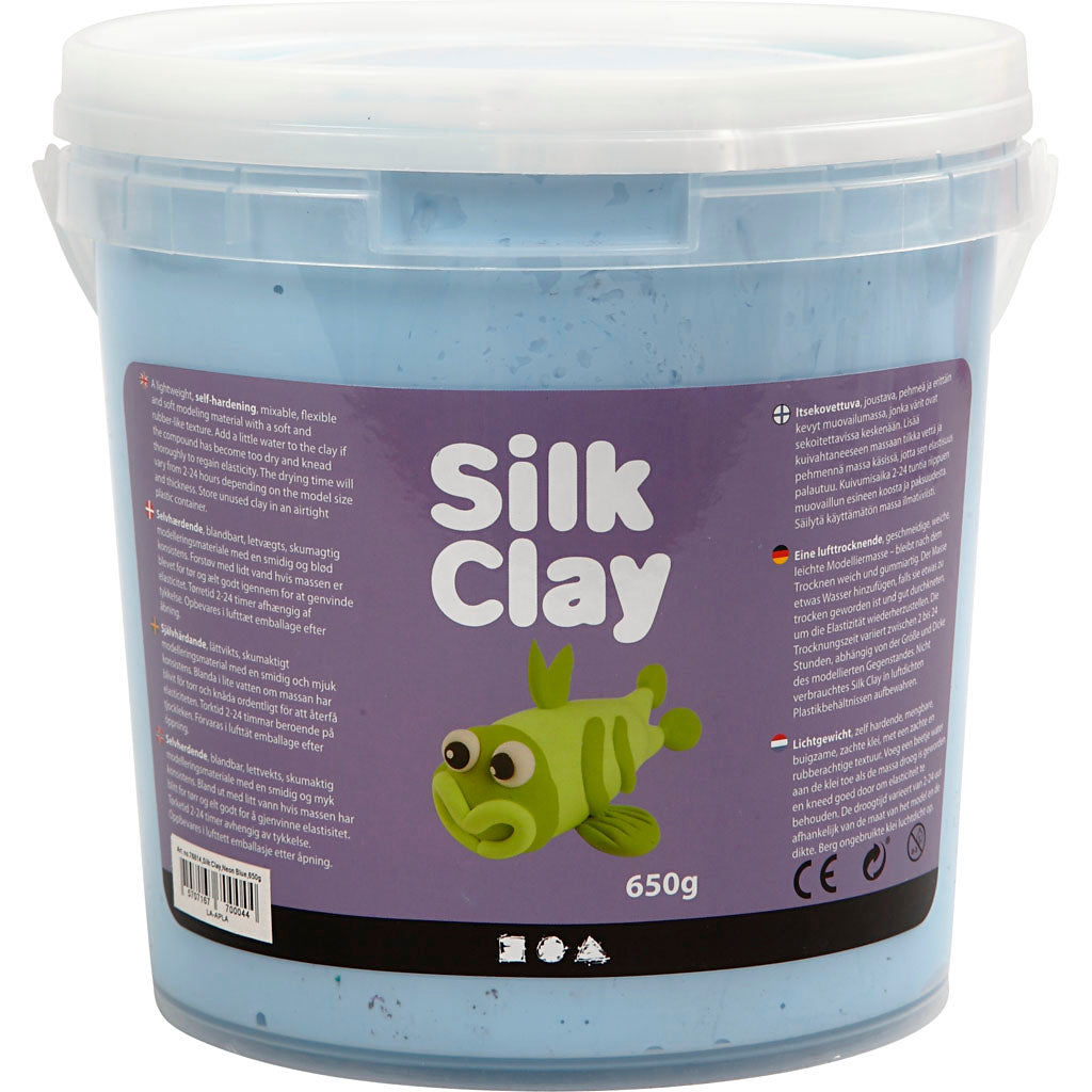 Silk Clay azul 650 g