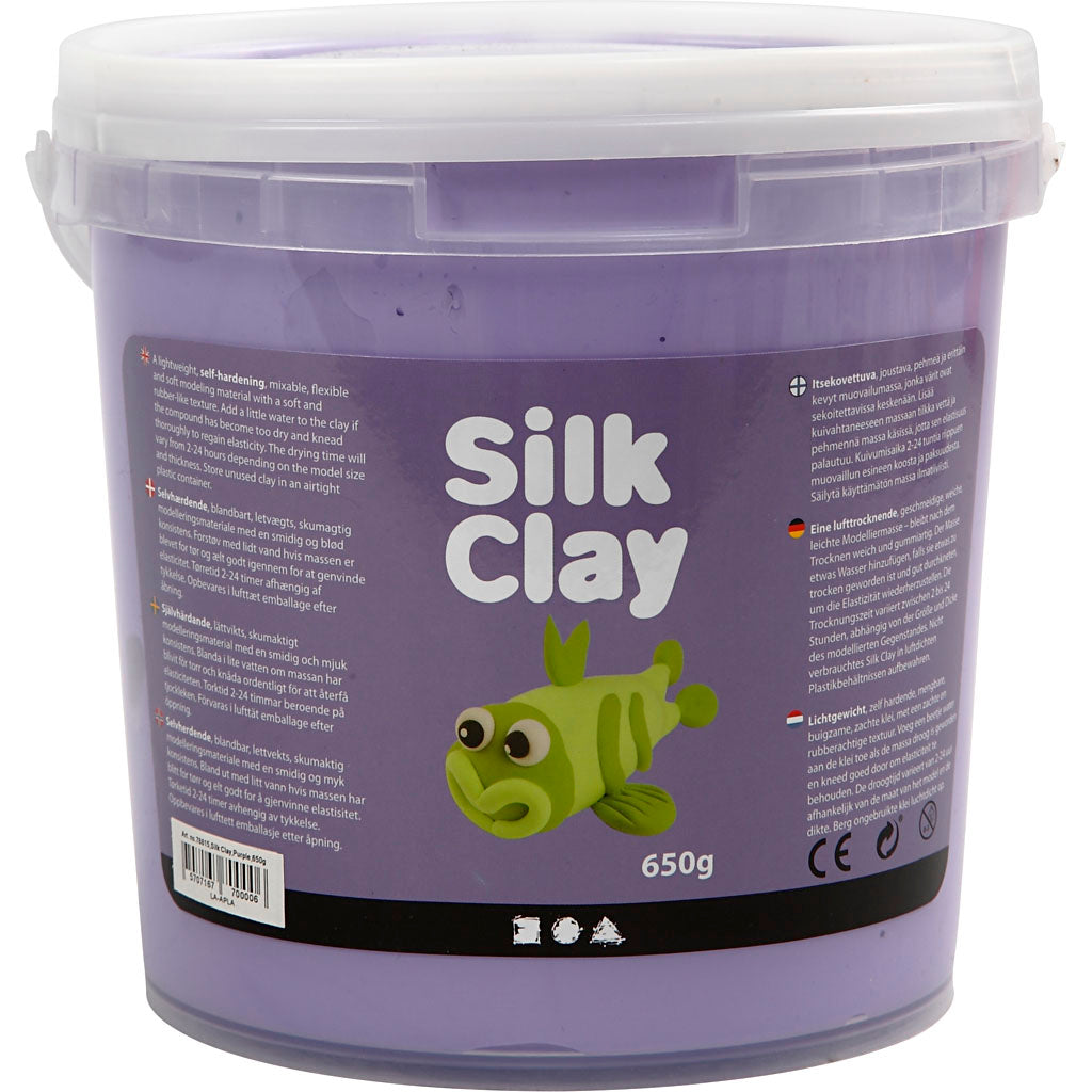 Silk Clay morado 650 g