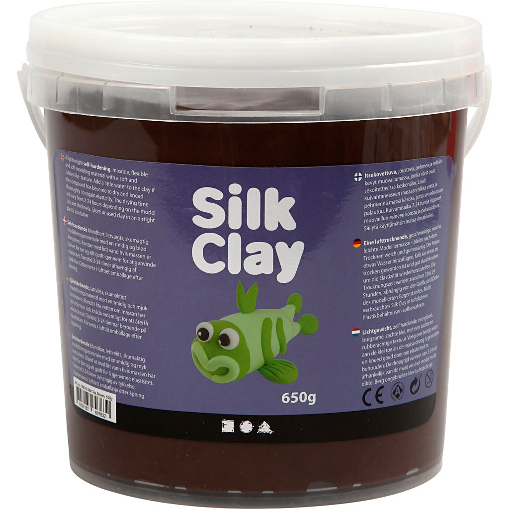 Silk Clay marrón 650 g