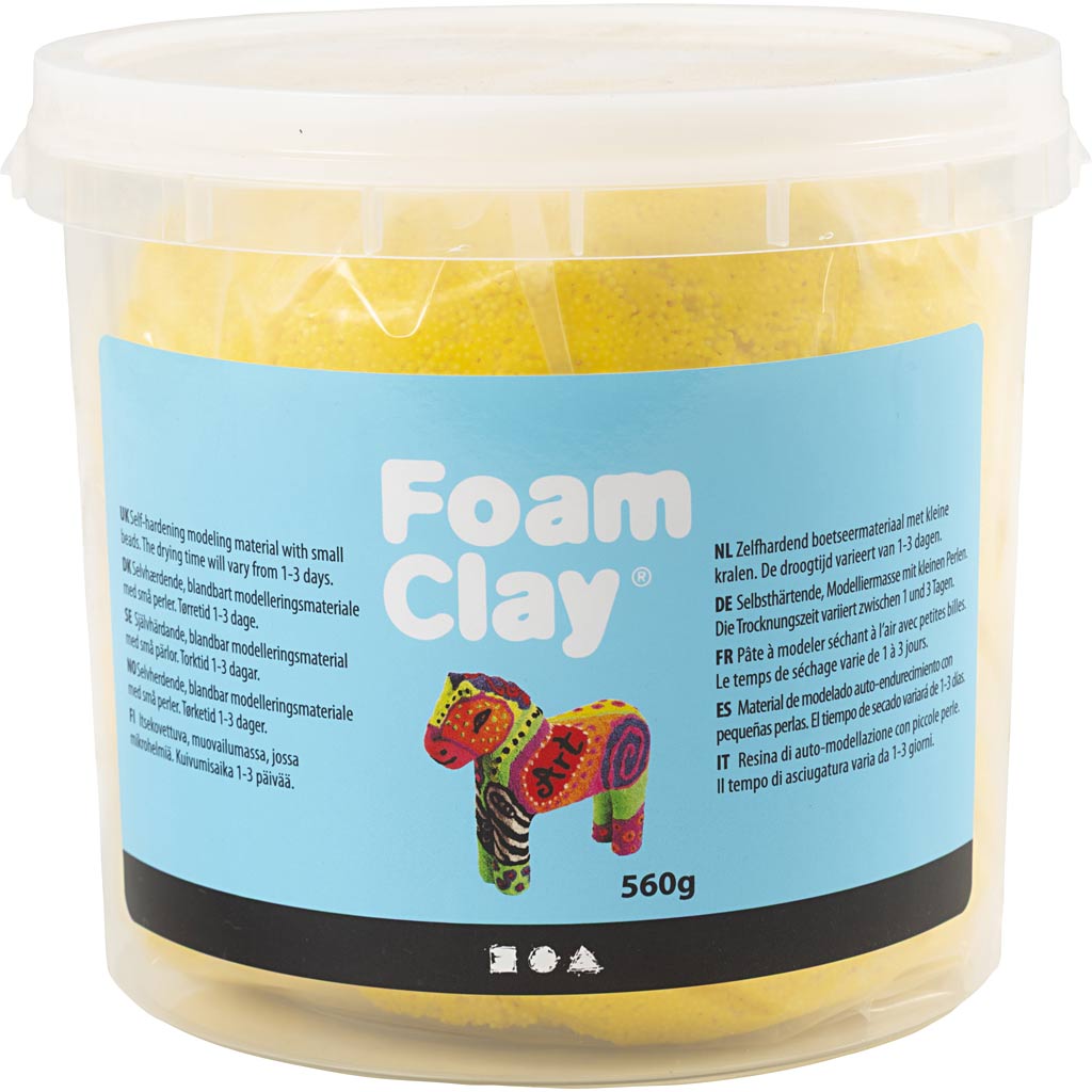 Foam Clay amarillo 560 g