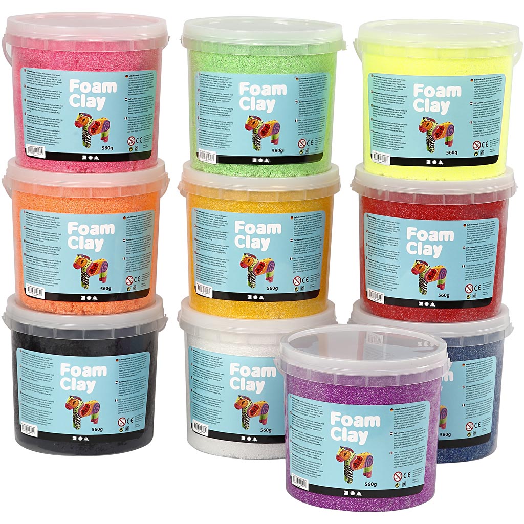 Foam Clay colores surtidos 560 g
