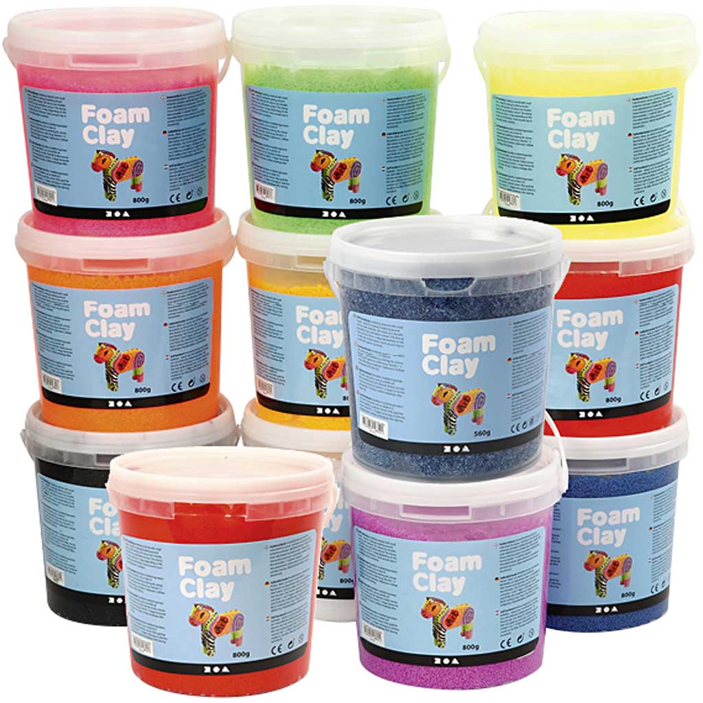 Foam Clay colores surtidos 560 g