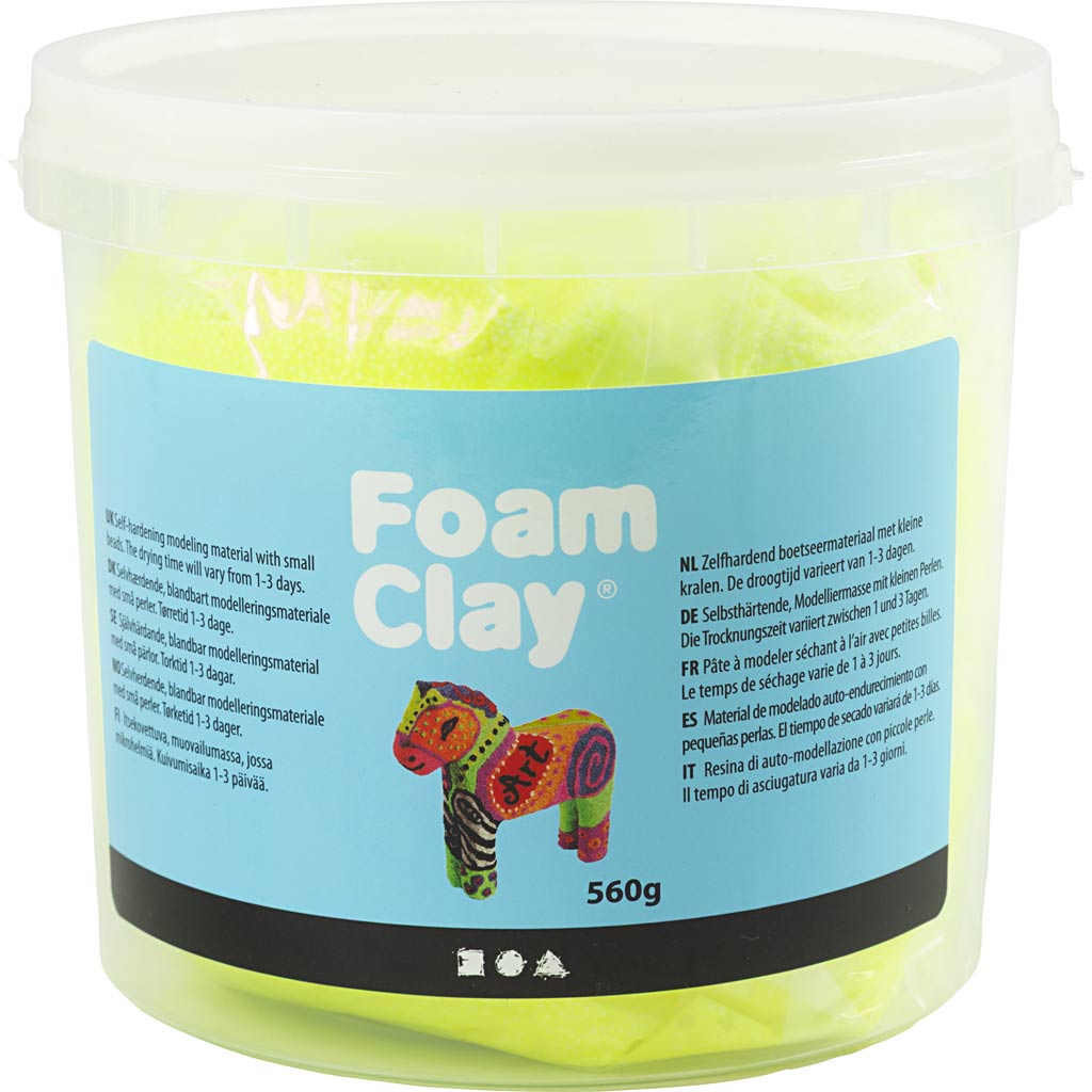 Foam Clay amarillo 560 g