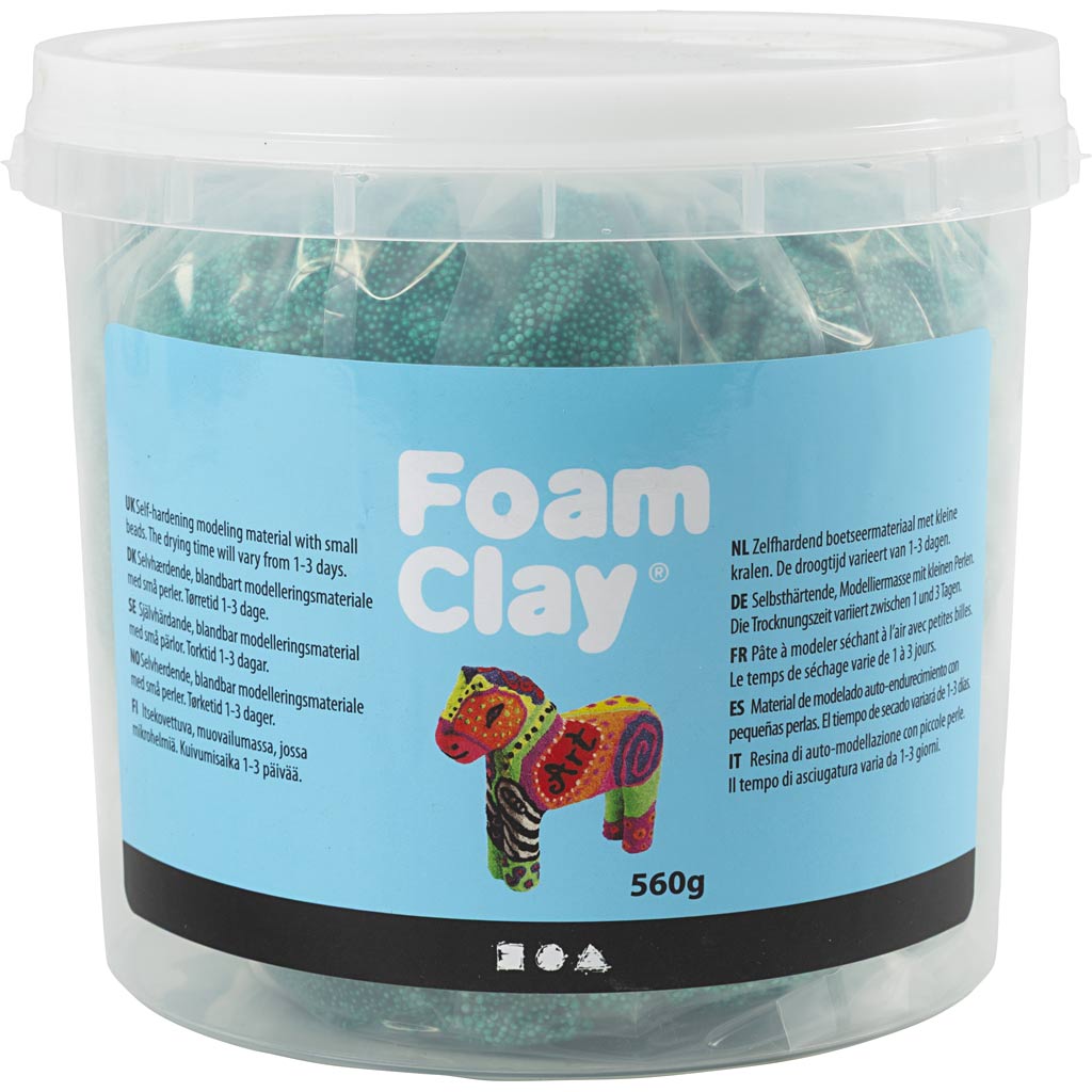 Foam Clay verde oscuro 560 g