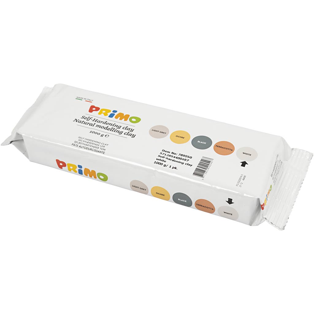 Arcilla autoendurecible blanco 1000 g