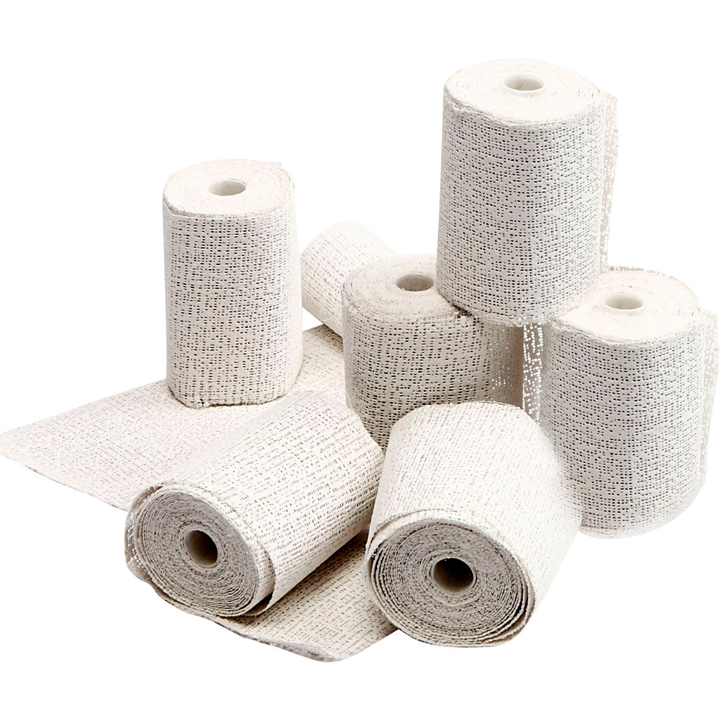 Vendas de yeso — 80 rollo (1 pack)