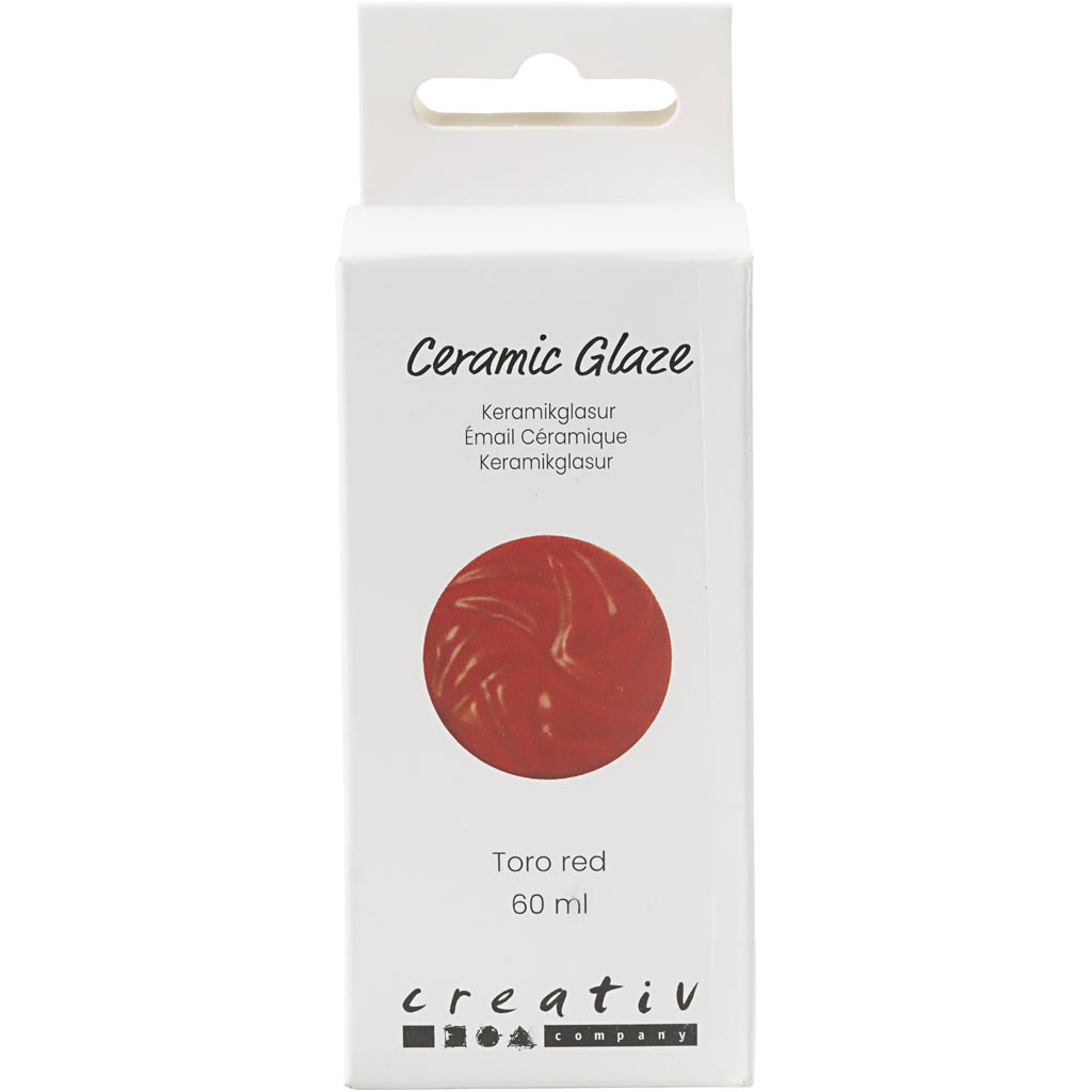 Esmalte cerámico rojo 60 ml