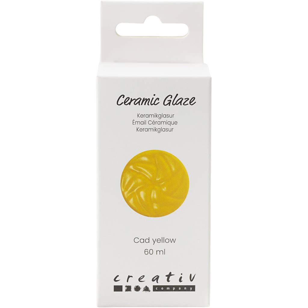 Esmalte cerámico amarillo 60 ml