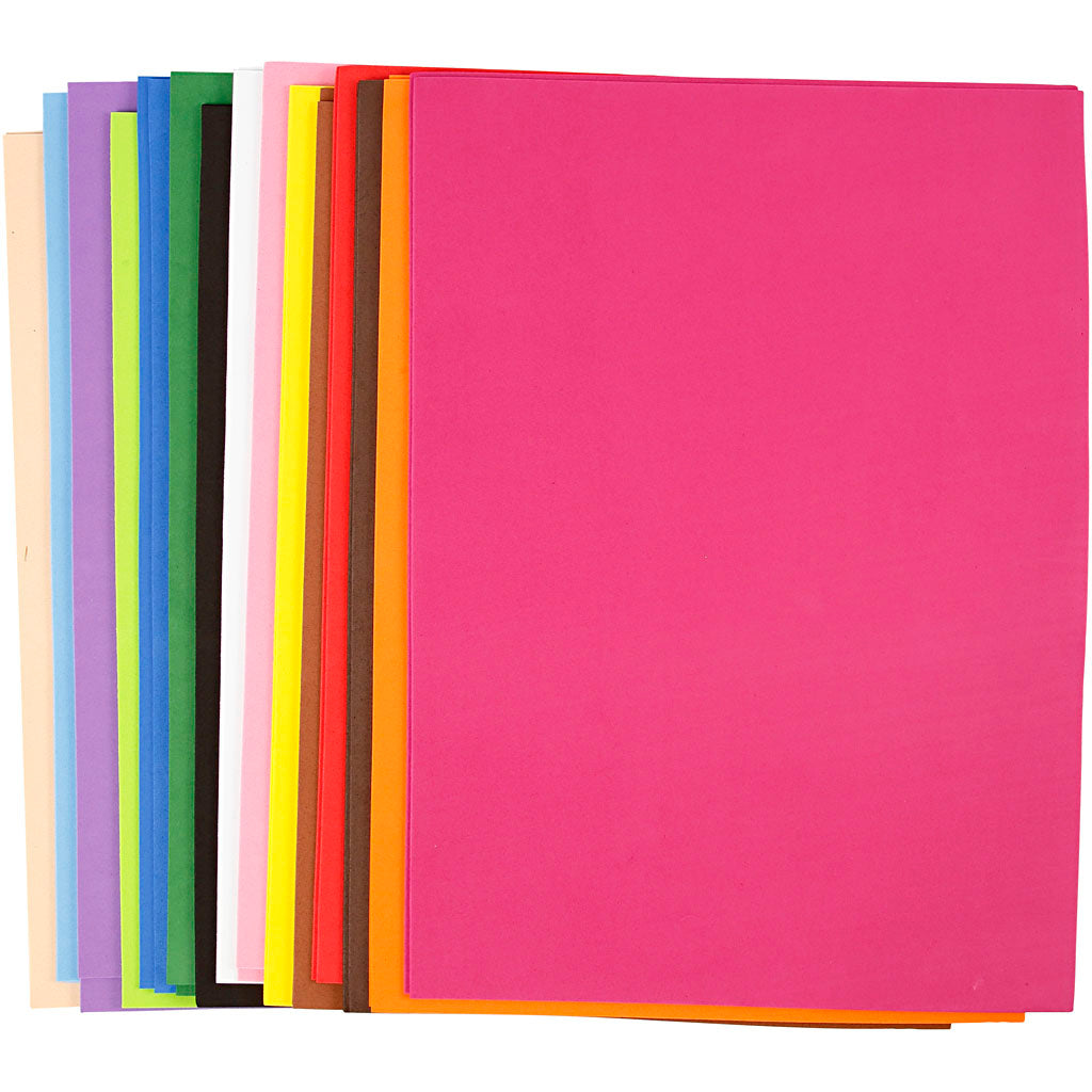 Láminas de goma EVA colores surtidos A3 — 30 hojas surt. (1 pack)
