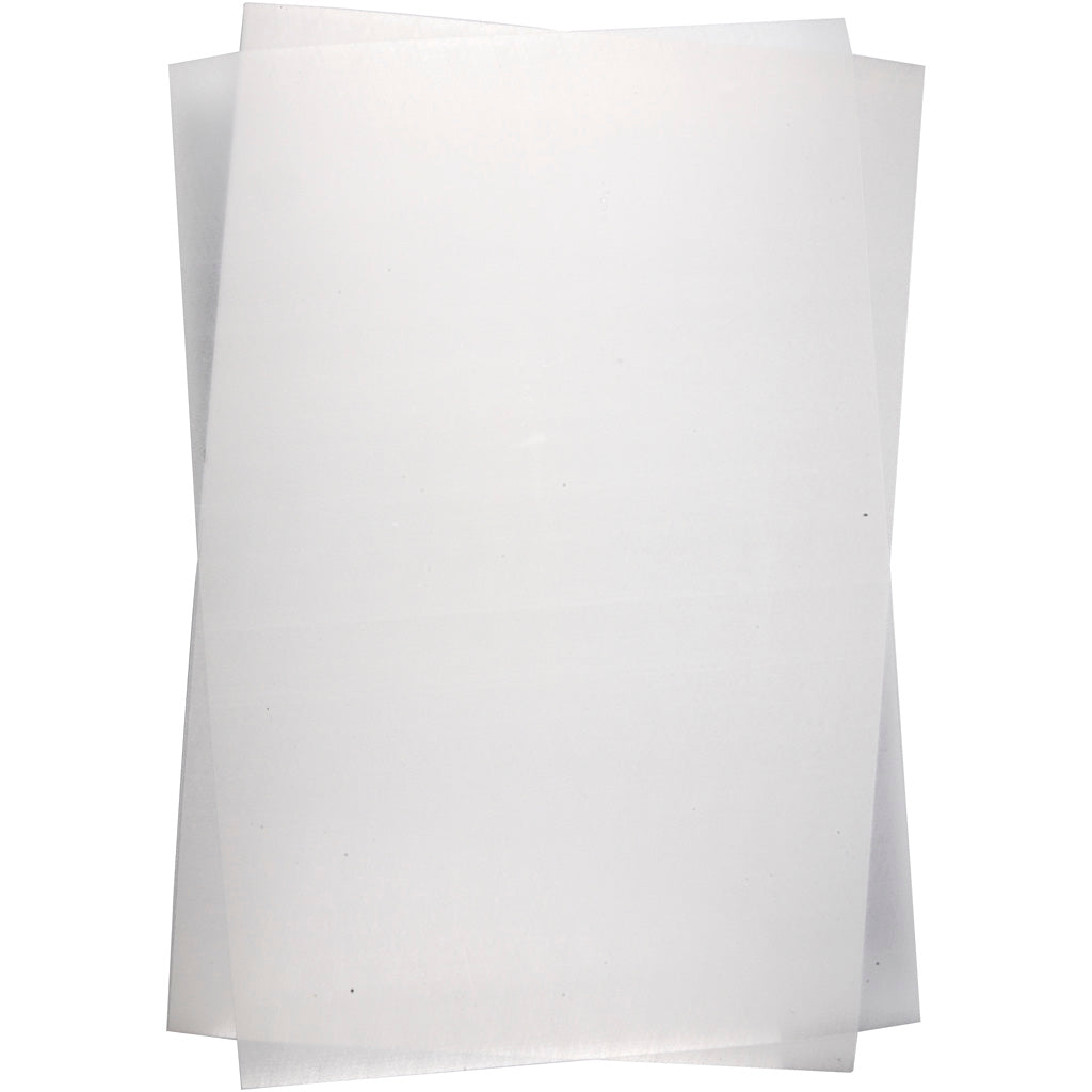 Láminas de plástico mágico blanco 20x30 cm — 10 hojas (1 pack)