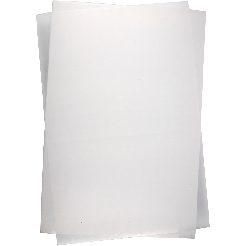 Láminas de plástico mágico transparente 20x30 cm — 10 hojas (1 pack)