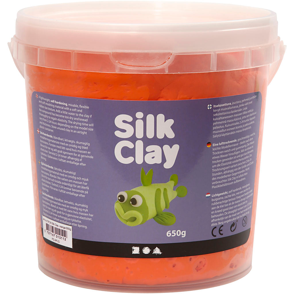 Silk Clay naranja 650 g