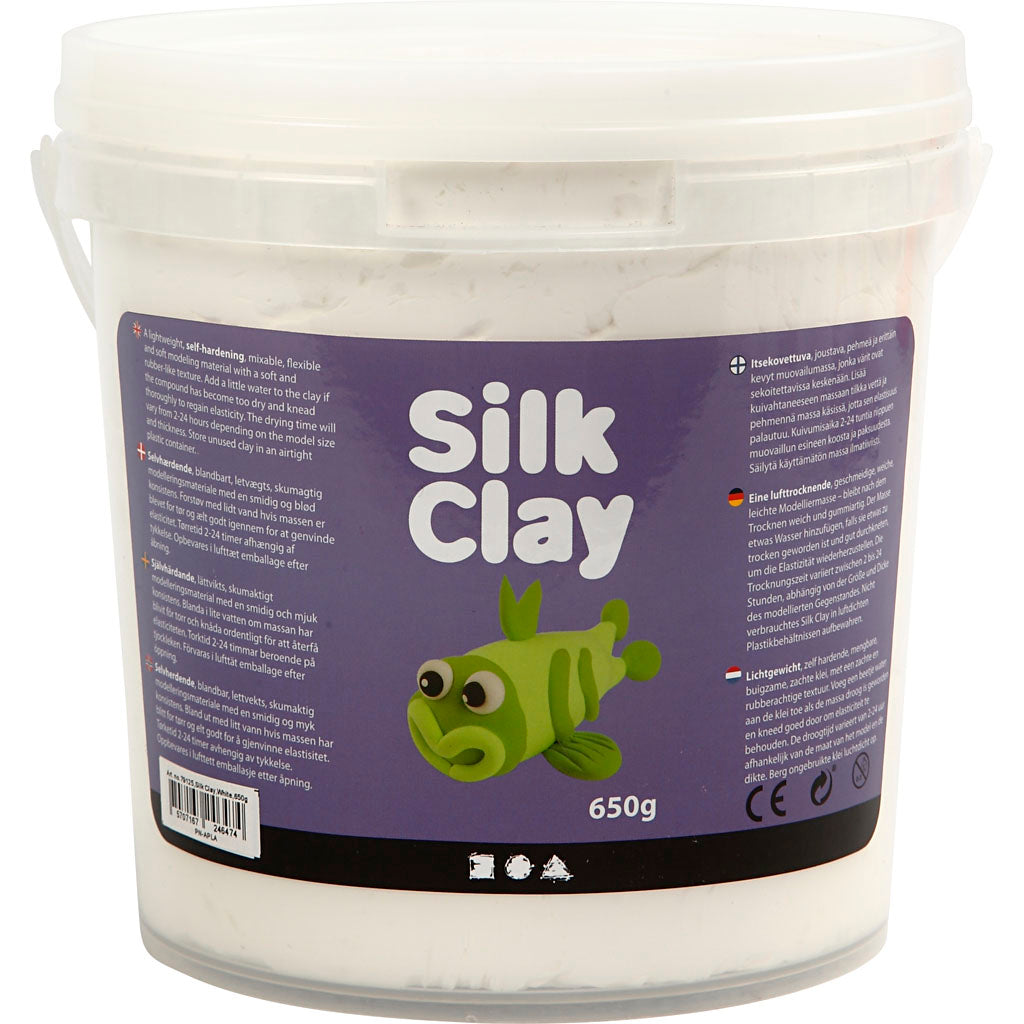 Silk Clay blanco 650 g