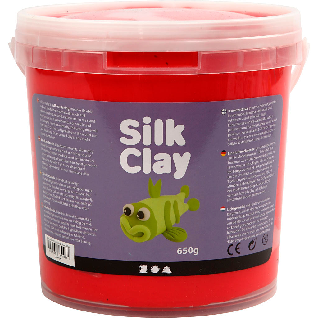 Silk Clay rojo 650 g